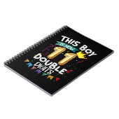 Carnet Ce Garçon Est Maintenant 11 Chiffres Double Annive (Côté gauche)