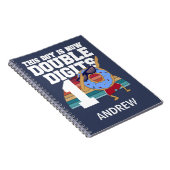Carnet Ce garçon est maintenant en double chiffres Drôle (Côté Droit)