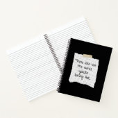Carnet Ce ne sont pas les notes que vous recherchez (Intérieur)