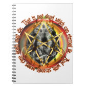 Carnet Ce n'est pas mort qui peut mentir éternellement (Devant)