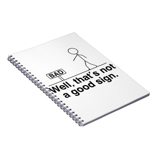 Carnet Ce n'est pas un bon signe (Côté Droit)