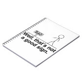 Carnet Ce n'est pas un bon signe (Côté gauche)