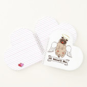 Carnet Ce n'était pas moi ange carlin drôle de citation (Intérieur)