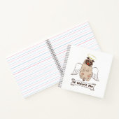 Carnet Ce n'était pas moi ange carlin drôle de citation (Intérieur)