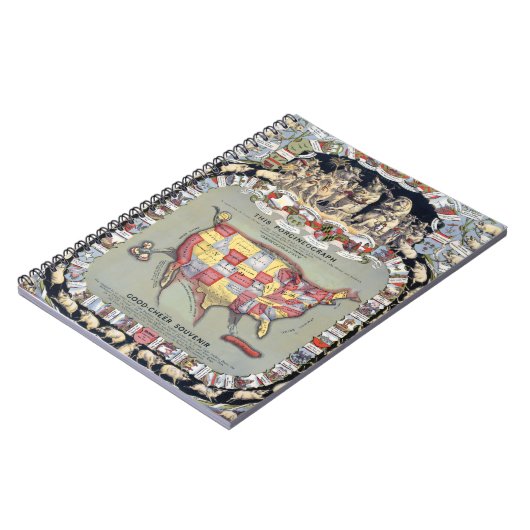 Carnet CE PORCINEOGRAPH, c1876 (Côté gauche)