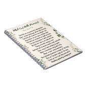 Carnet Ce Que Dieu A Promis (Côté Droit)