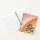 Carnet Ce que j'admire le plus chez vous (Intérieur)