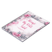 Carnet Ce Que Mes Enfants Ont Dit De Jolies Florales (Côté gauche)