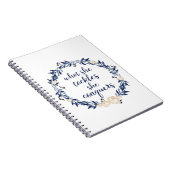 Carnet "Ce qu'elle aborde, elle conquiert " (Côté Droit)