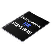 Carnet Ce Qui Se Passe En RH Reste En RH (Côté gauche)