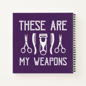 Carnet Ce Sont Mes Armes (Dos)