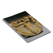 Carnet Ceinture-boucle avec la décoration granulée, (Côté Droit)