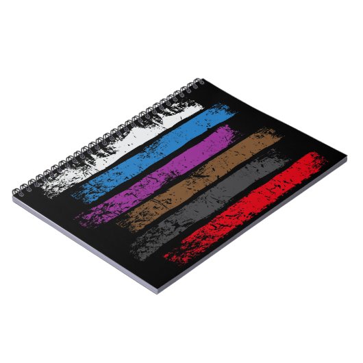 Carnet Ceintures unies par conception de Jiu Jitsu de Jiu (Côté gauche)