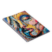 Carnet Célébration Colorée en Style Pixel (Côté Droit)