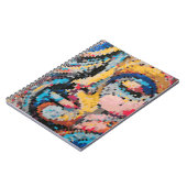 Carnet Célébration Colorée en Style Pixel (Côté gauche)