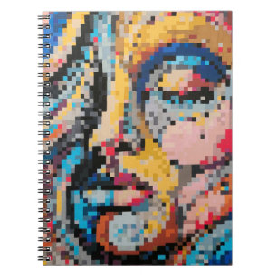 Carnet Célébration Colorée en Style Pixel
