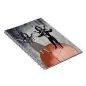 Carnet Célébration de danse d'aliens (Côté Droit)