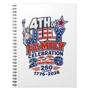 Carnet Célébration de la famille du 14 juillet 2026 250 a