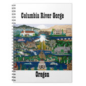 Carnet Célébration de la gorge de Columbia River (Devant)