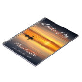 Carnet Célébration de la Vie Couché de Soleil sur l'Océan (Côté gauche)