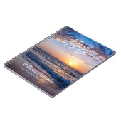 Carnet Célébration de la vie Ocean Beach Sunset Paysage (Côté gauche)