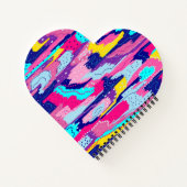 Carnet Célébration de l'art Abstrait couleur (Dos)