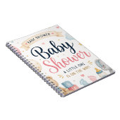 Carnet Célébration Douce de Baby Shower (Côté Droit)