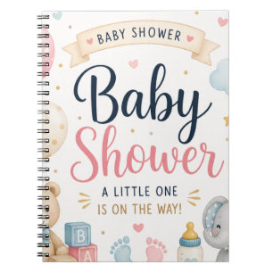 Carnet Célébration Douce de Baby Shower