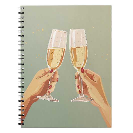Carnet Célébration du pain au champagne (Devant)