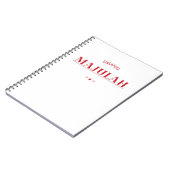 Carnet Célébration Majulah Singapura (Côté gauche)