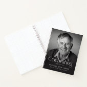 Carnet Célébration moderne de la mémoire funéraire (Intérieur)