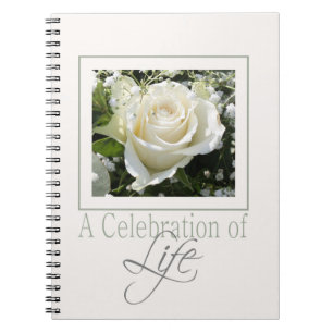 Carnet Celebration of Life guestbook