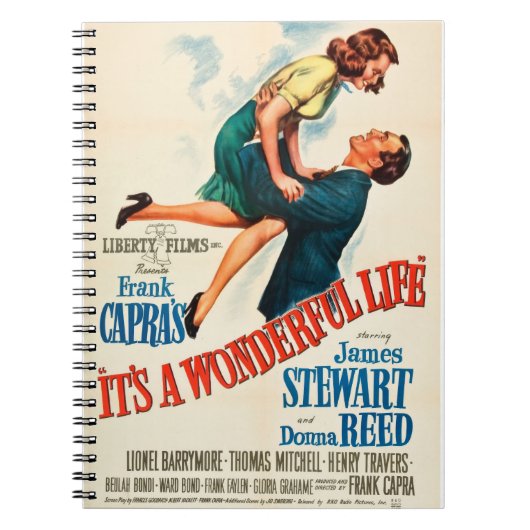 Carnet Célébre Affiche de La vie est belle (Devant)