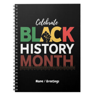 Carnet Célébrer le Mois de l'histoire des Noirs honorer l