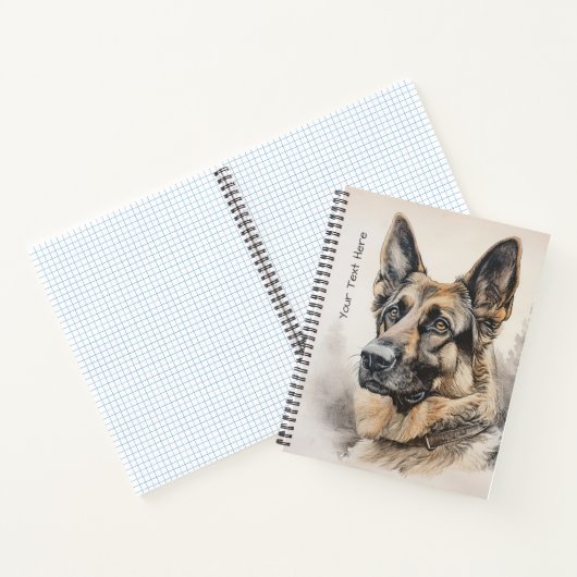 Carnet Celebrity German Shepherd  (Intérieur)