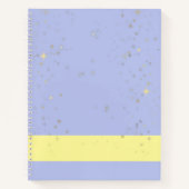 Carnet Céleste Lavande Bleu Orétoile (Devant)