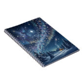 Carnet Celestial Aurora & Stars Winter Notebook (Côté Droit)