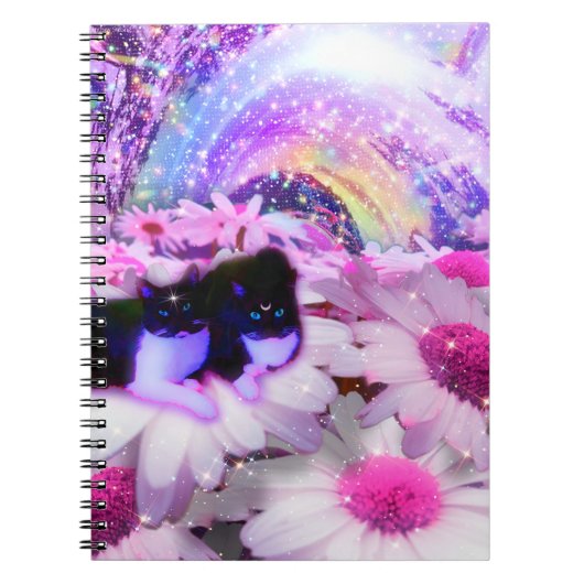 Carnet Celestial Brothers - Cat Notebook  (Devant)