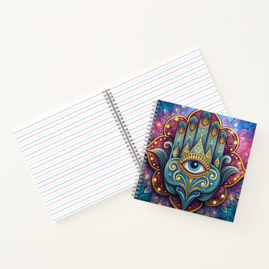 Carnet Celestial Hamsa (Intérieur)
