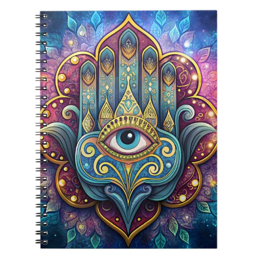 Carnet Celestial Hamsa  (Devant)