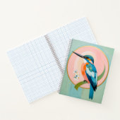Carnet Celestial Kingfisher: A Study in Azure and Gold (Intérieur)