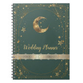 Carnet Celestial Moon Stars Frame  (Devant)