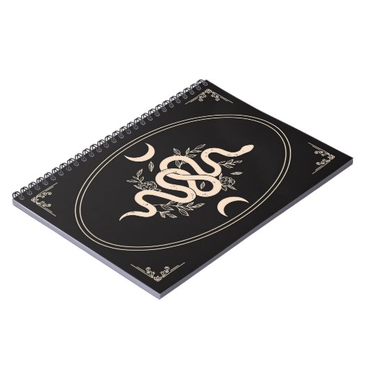 Carnet Celestial serpent notebook (Côté gauche)