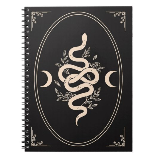 Carnet Celestial serpent notebook (Devant)