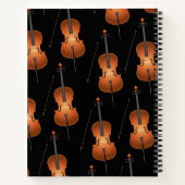 Carnet Cello Musicien Musique Enseignant Chaîne Orchestre (Dos)