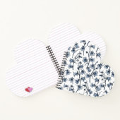 Carnet Cellules bleues, Cloches, Bellflowers (Intérieur)