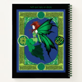 Carnet Celtic Knot Work Green Fairy (Dos)