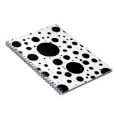 Carnet Centaines de points et cercles noirs dans la (Côté Droit)