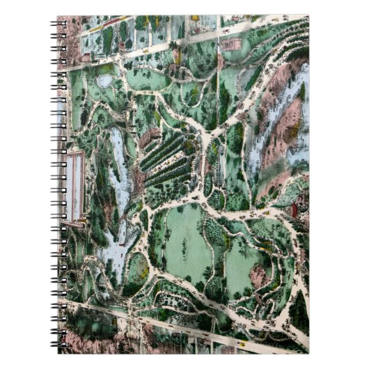 CARNET CENTRAL PARK, 1860 (Devant)