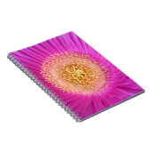 Carnet Centre à fleurs roses (Côté Droit)